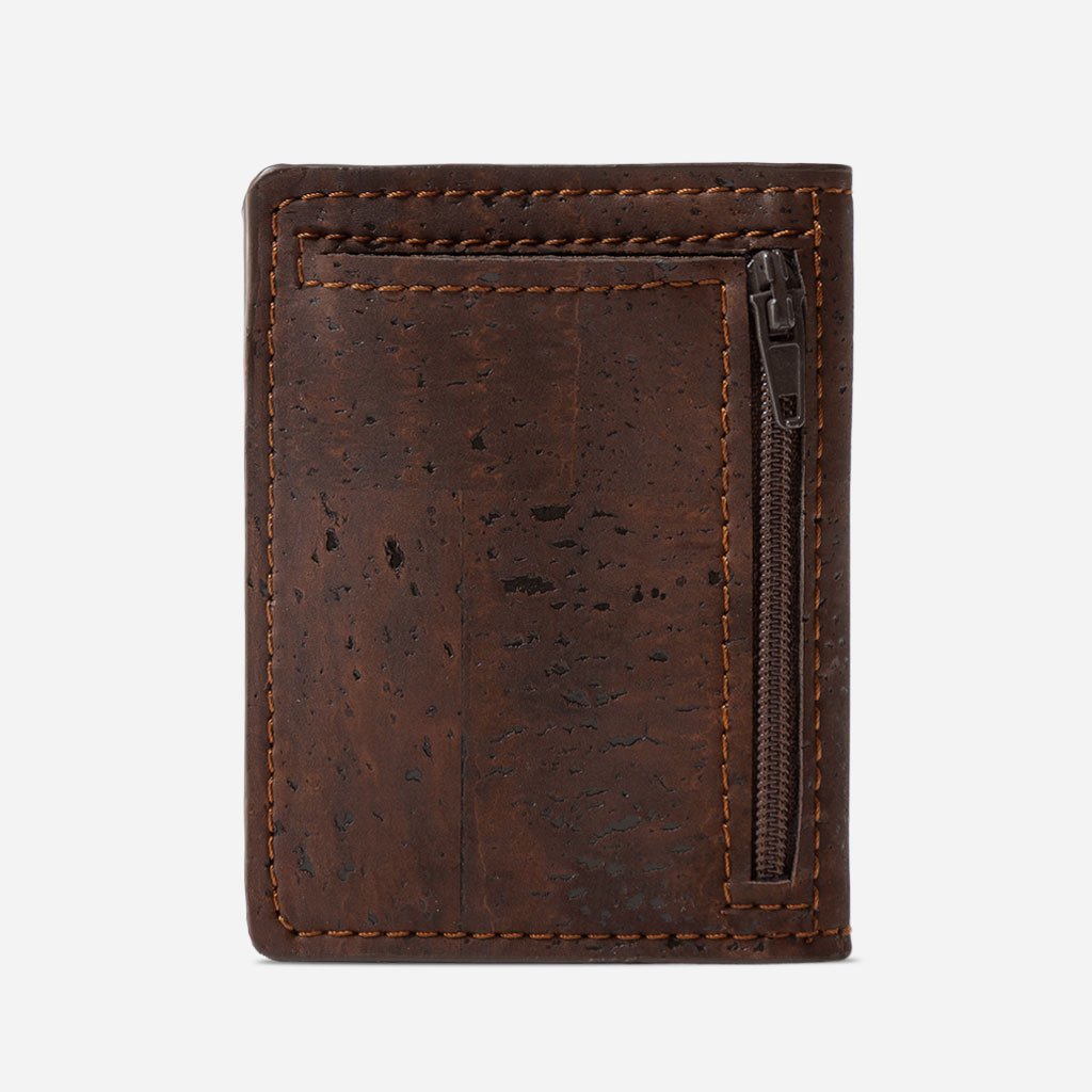 <transcy>MINIMALIST VEGAN CARD HOLDER WITH VEGETABLE LEATHER PURSE</transcy>