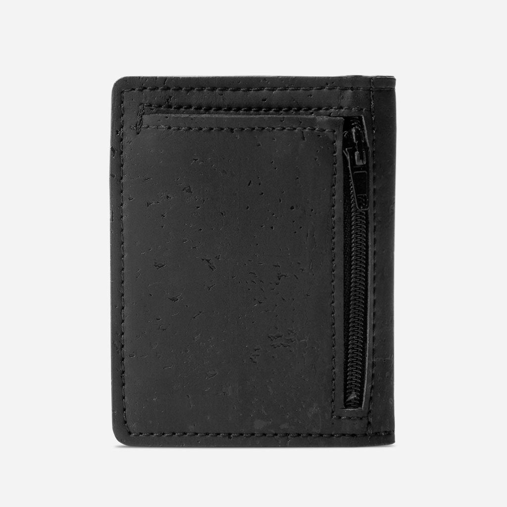 <transcy>MINIMALIST VEGAN CARD HOLDER WITH VEGETABLE LEATHER PURSE</transcy>