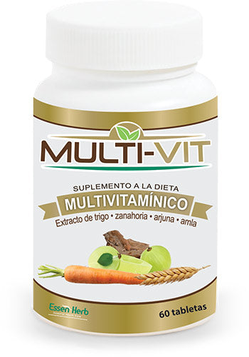 MULTI-VIT multivitamínico vegano EssenHerb Costa Rica Aryuveda vegana Vegan Multivitamin