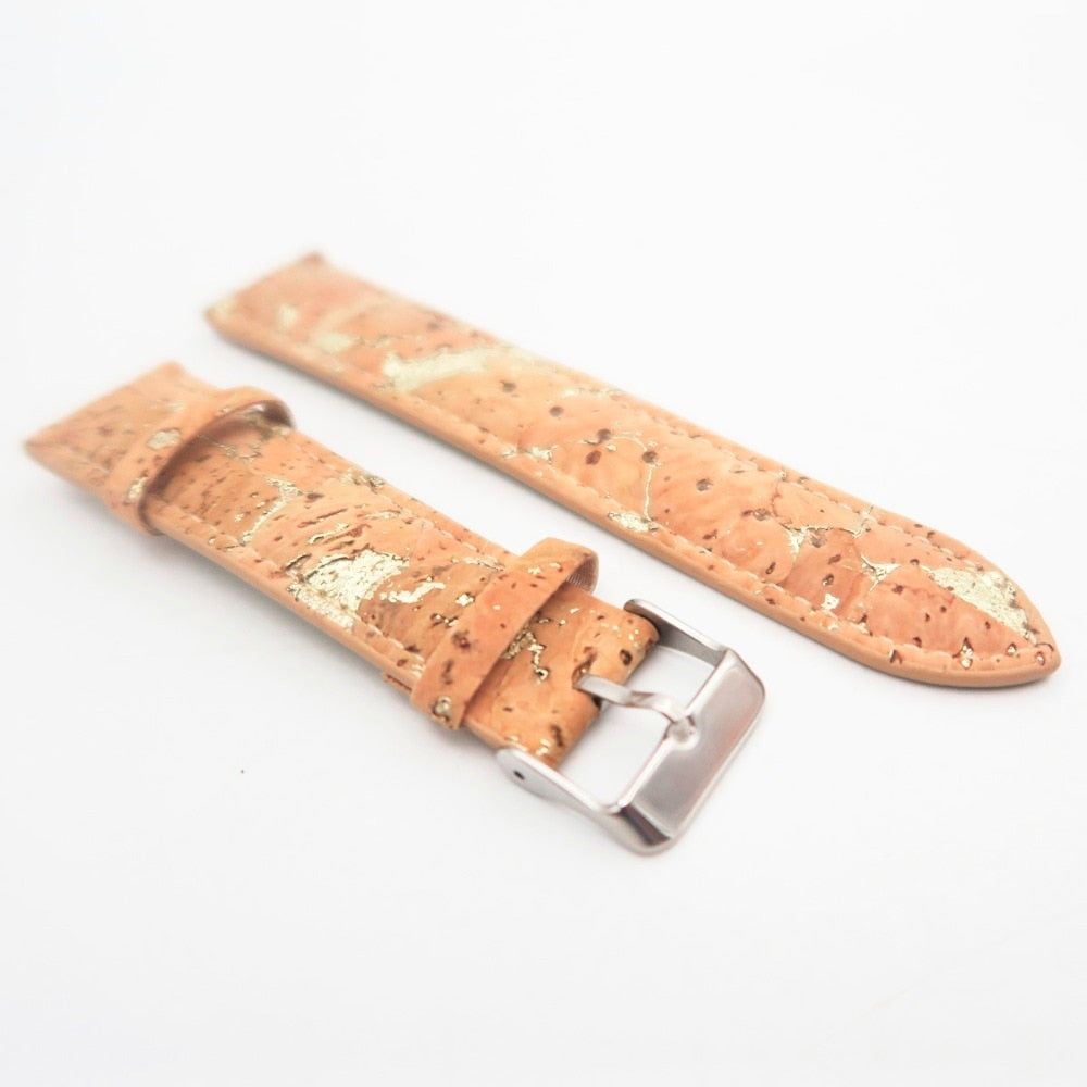 Hand Made Strap For Watch - VEGAN Cork Leather