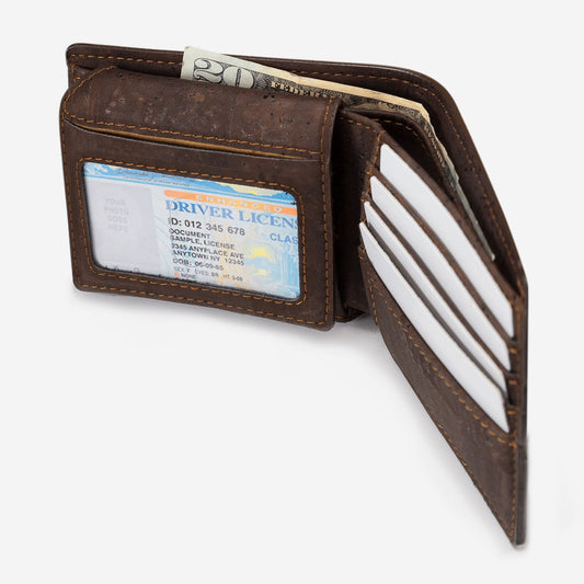 <transcy>VEGAN WALLET WITH VEGETABLE LEATHER CARD HOLDER</transcy>